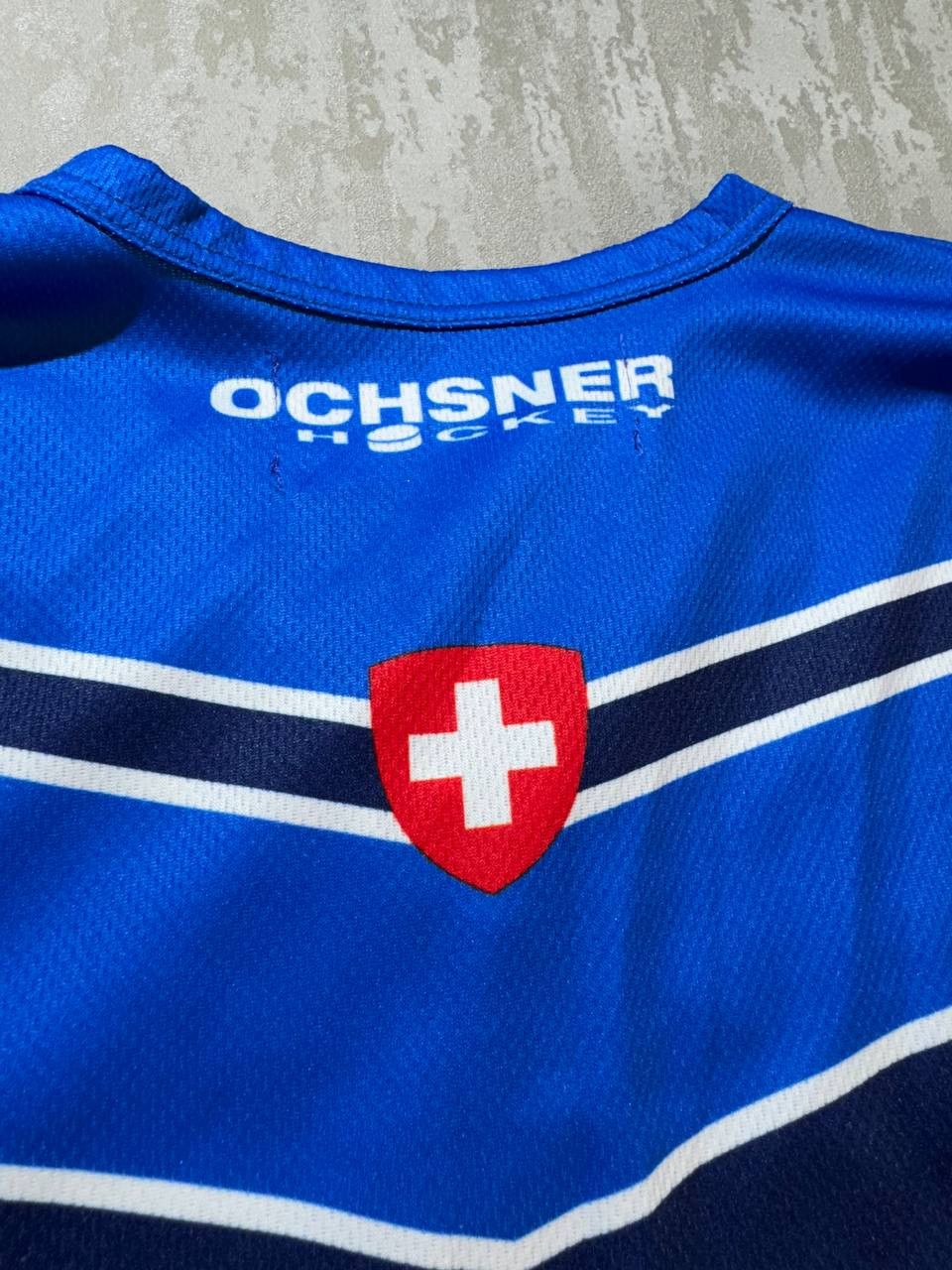 NHL × Vintage Ochsner Ice Hockey Academy #17 SALAMIN Swiss Jersey Size XL Size US XL / EU 56 / 4 - 10 Thumbnail