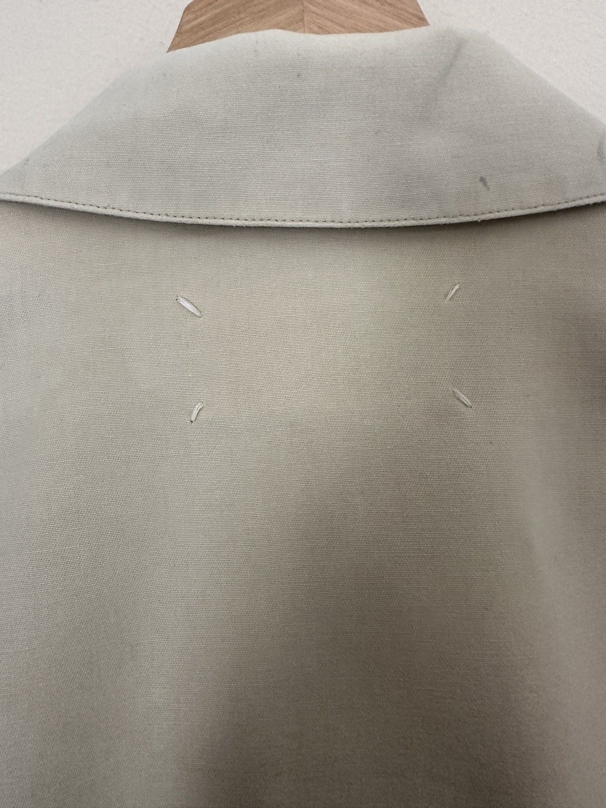 Maison Margiela SS2002 Reconstructed French Military Jacket Cutout Size US S / EU 44-46 / 1 - 3 Thumbnail