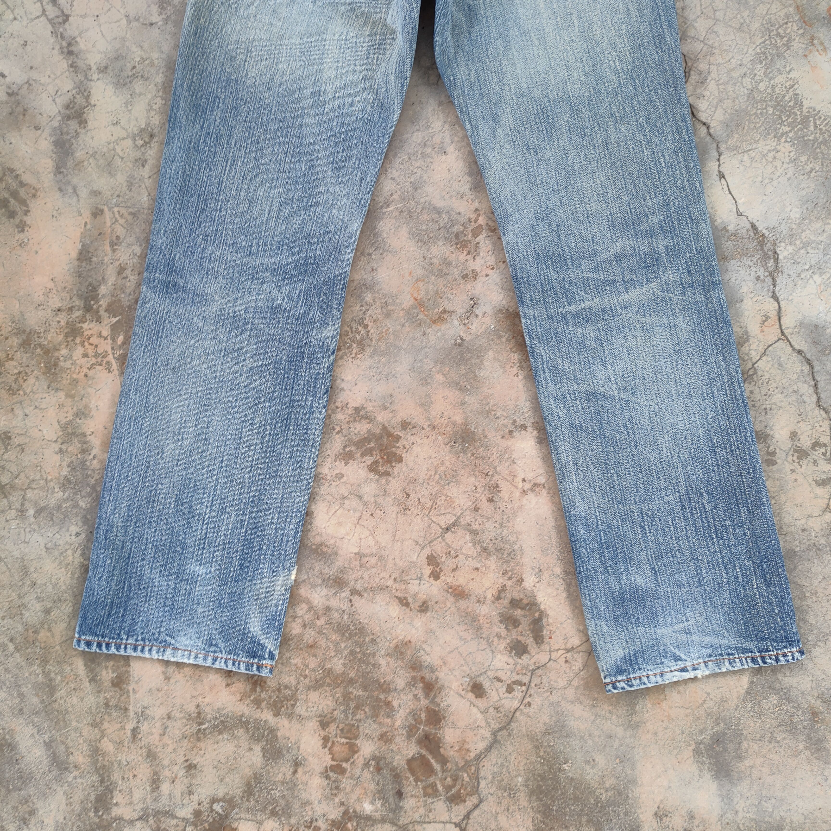 Japanese Brand W30×33 VINTAGE JAPANESE DISTRESSED FADED JEANS DENIM PANTS Size US 30 / EU 46 - 9 Thumbnail