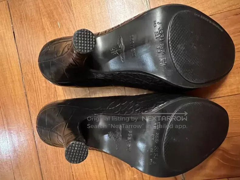 Vivienne Westwood vivienne westwood Snake Pattern Black Melissa Scented Shoe Size US 4.5 / IT 34.5 - 2 Thumbnail