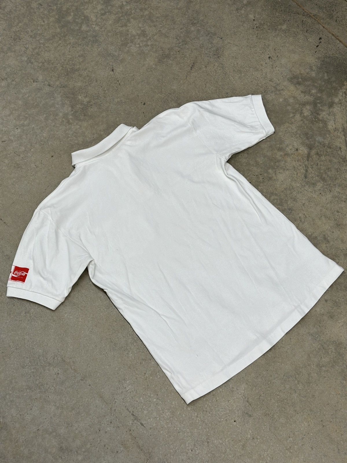 USA Olympics VTG 1992 Barcelona Olympics Coca-Cola Sponsor Polo Size US M / EU 48-50 / 2 - 2 Thumbnail
