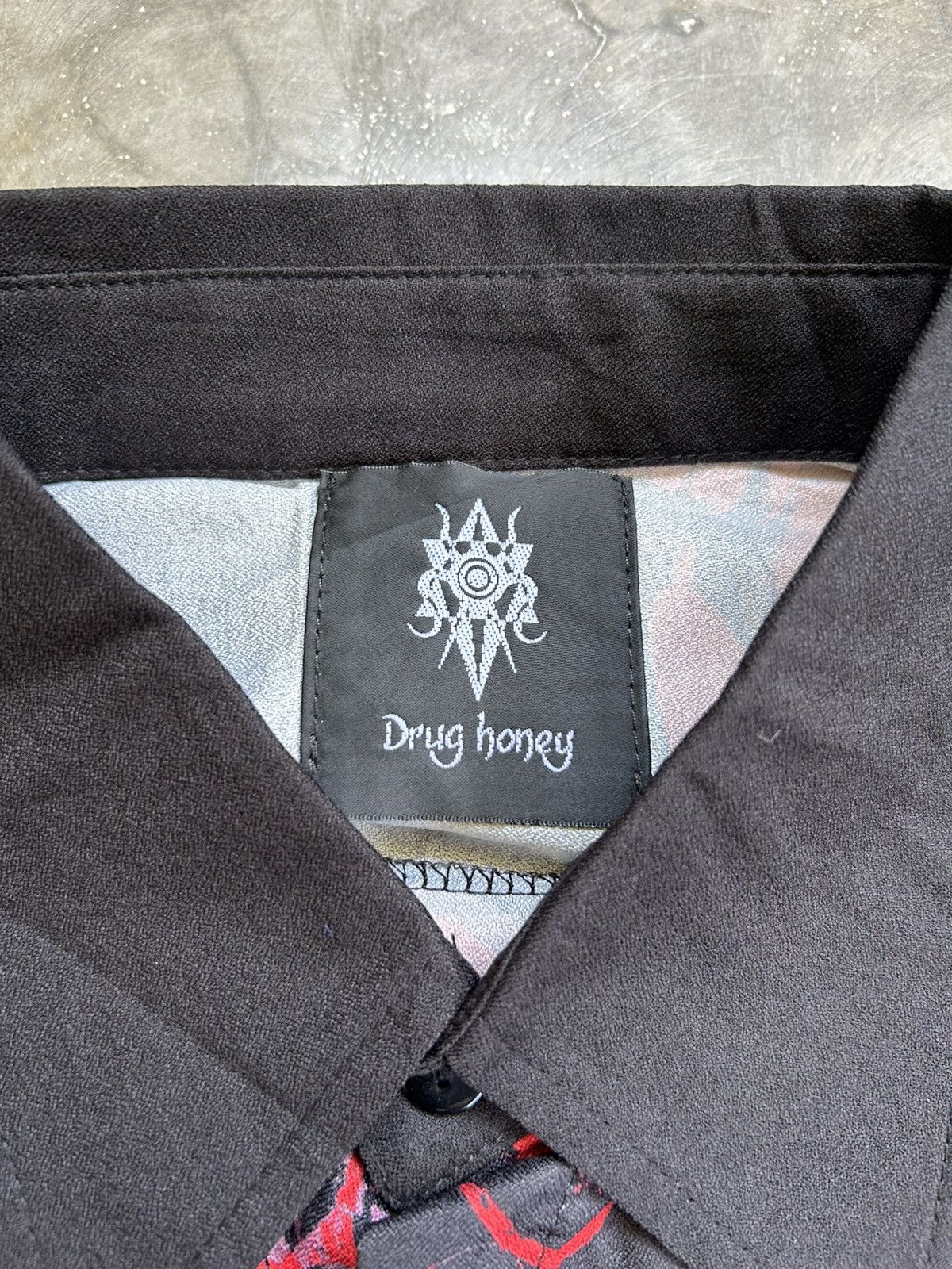 Japanese Brand 2000s J Fashion Harajuku Style by Drug Honey Shirt Size US M / EU 48-50 / 2 - 4 Thumbnail