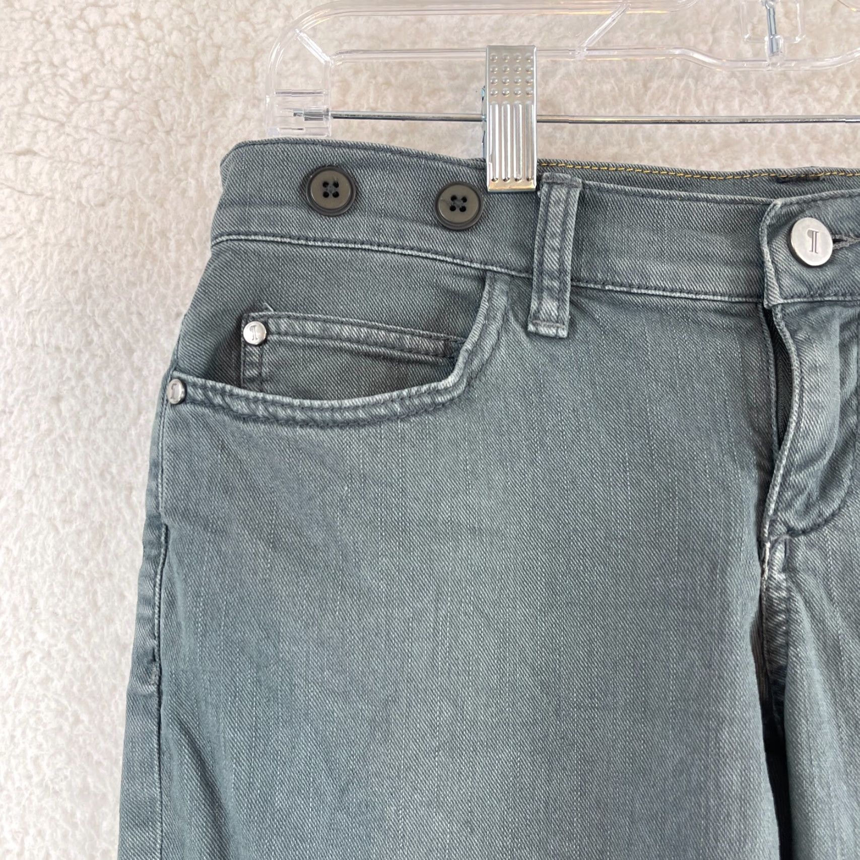 Vintage Pilcro Jeans Womens Size 26 Green Low-Rise Straight Casual Jeans Size 26" / US 2 / IT 38 - 4 Thumbnail