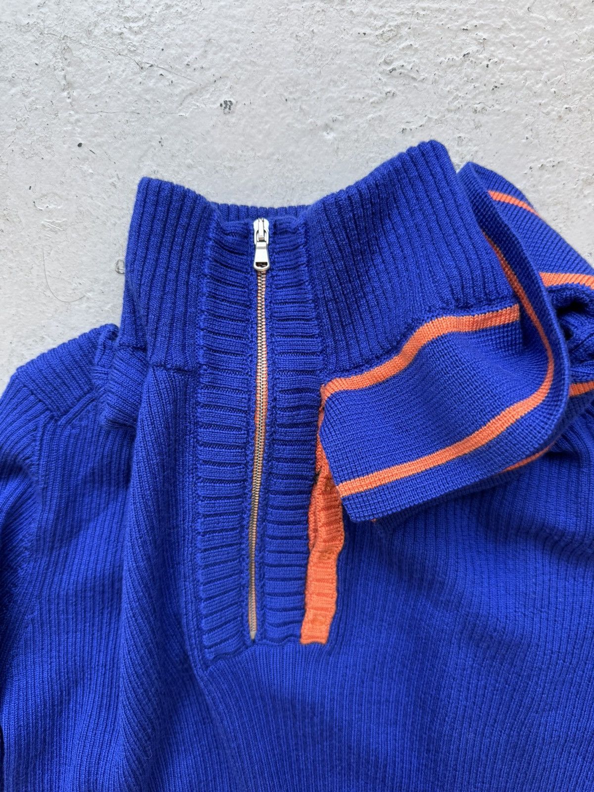 Y/Project Y/Project Blue Long Sleeve Polo Size US L / EU 52-54 / 3 - 4 Thumbnail