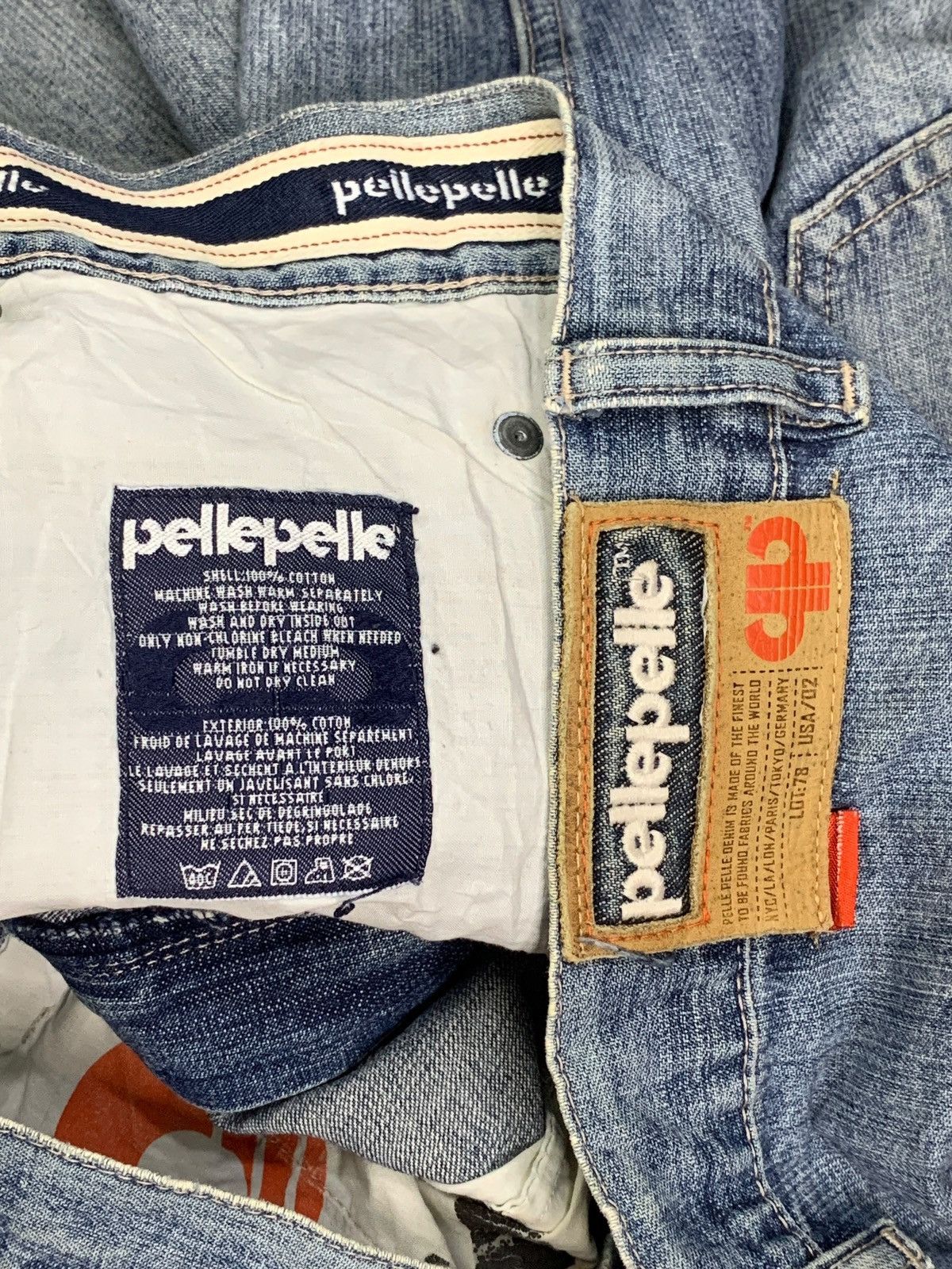 Marc Buchanan × Pelle Pelle Vintage Pelle Pelle by Marc Buchanan Mud Wash Baggy Jeans Size US 39 - 11 Thumbnail