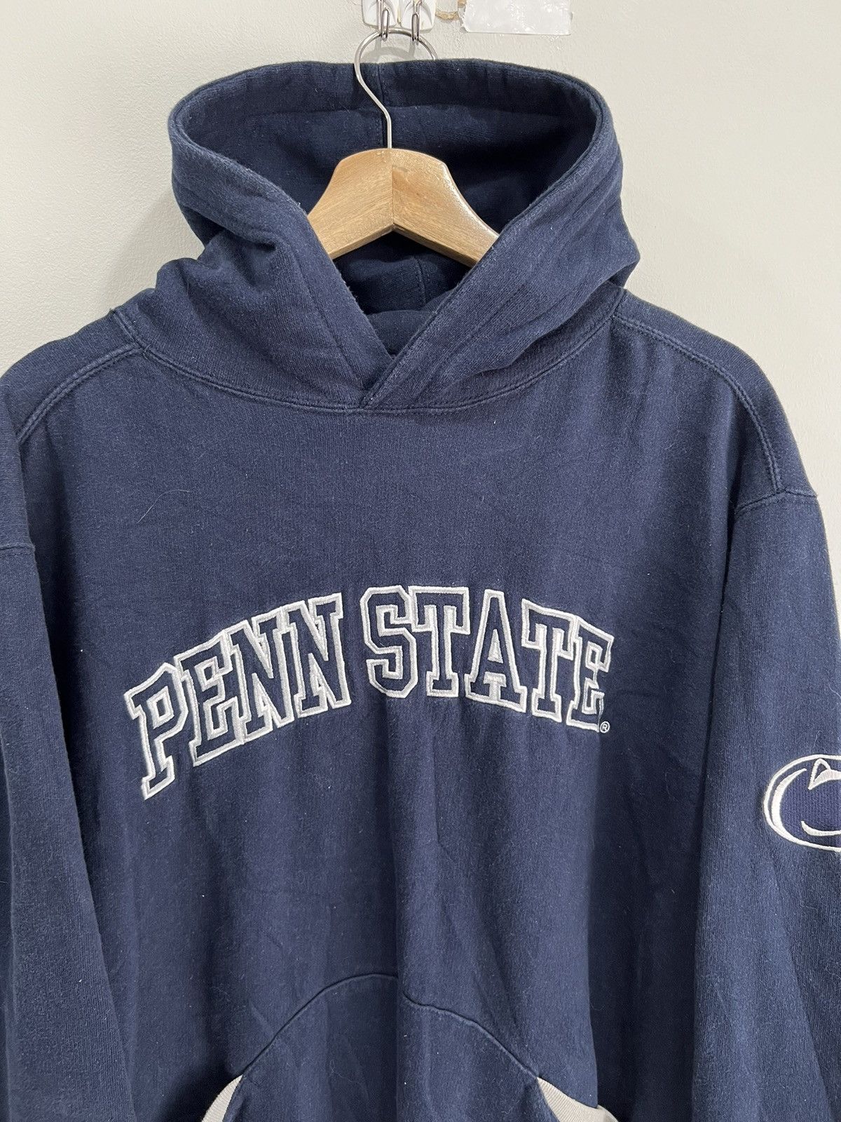 Vintage Vintage Penn State Starter Hoodie Sweater Size US L / EU 52-54 / 3 - 3 Thumbnail