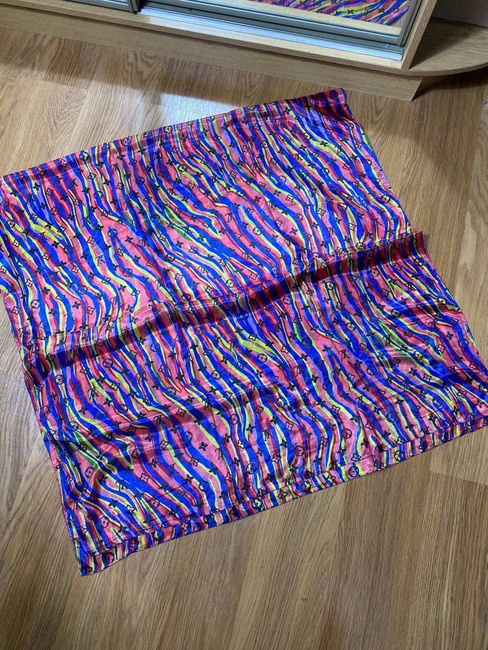 Louis Vuitton Louis Vuitton Multicolor Monogram Scarf Size ONE SIZE - 15 Thumbnail