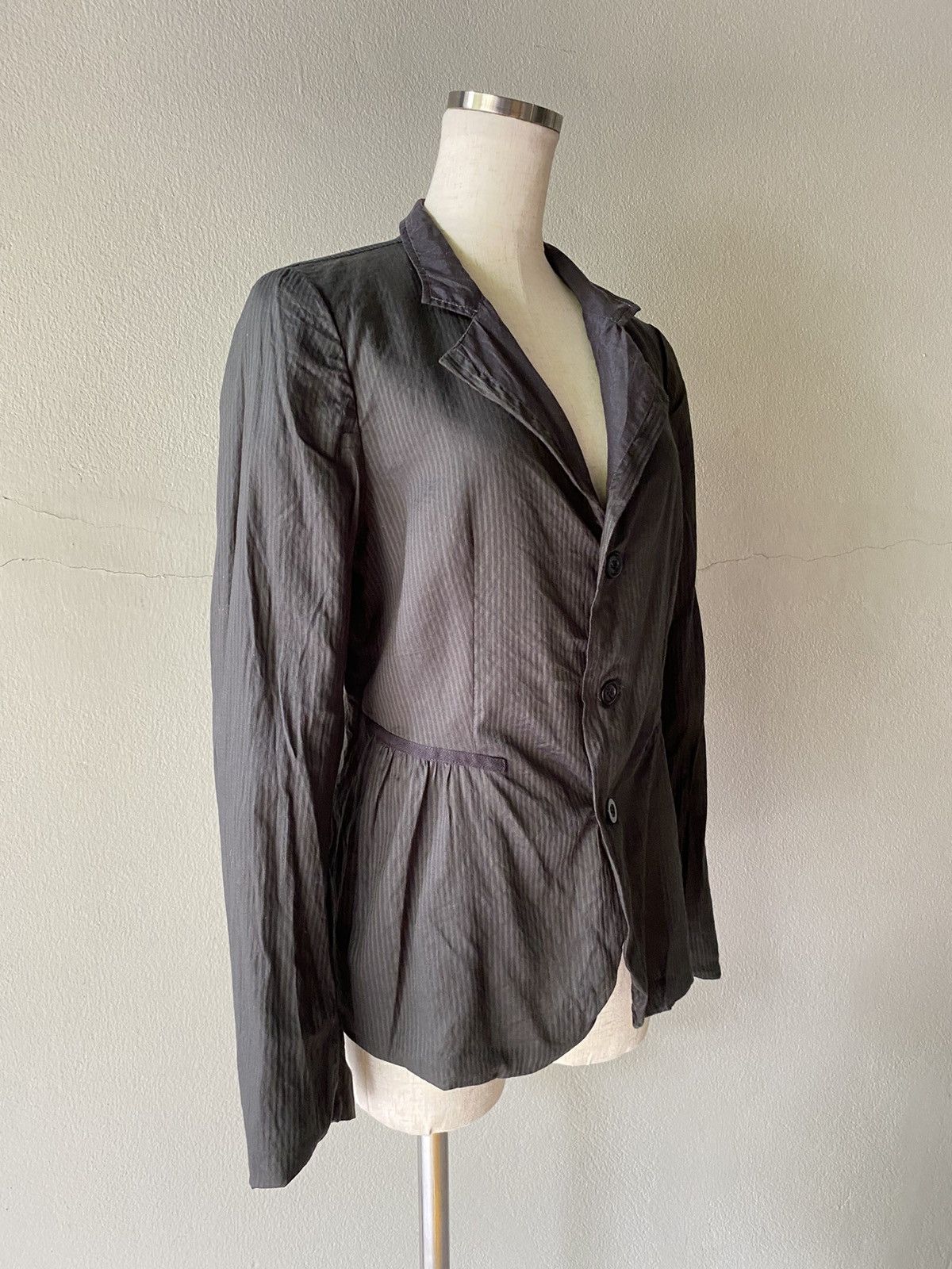 Marithe + Francois Girbaud Marithe Francois Girbaud women blazer in light and dark gray Size S / US 4 / IT 40 - 20 Thumbnail