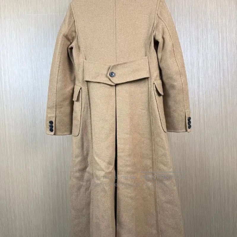 Dior Dior Women's Khaki Wool Blend Trench Coat . Size M / US 6-8 / IT 42-44 - 2 Thumbnail