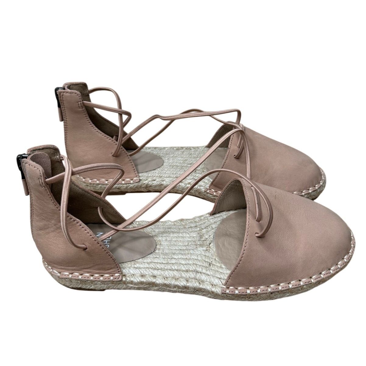 Eileen Fisher NEW Eileen Fisher D’Orsay Lee Espadrille Flat Sandals Size US 6 / IT 36 - 1 Thumbnail