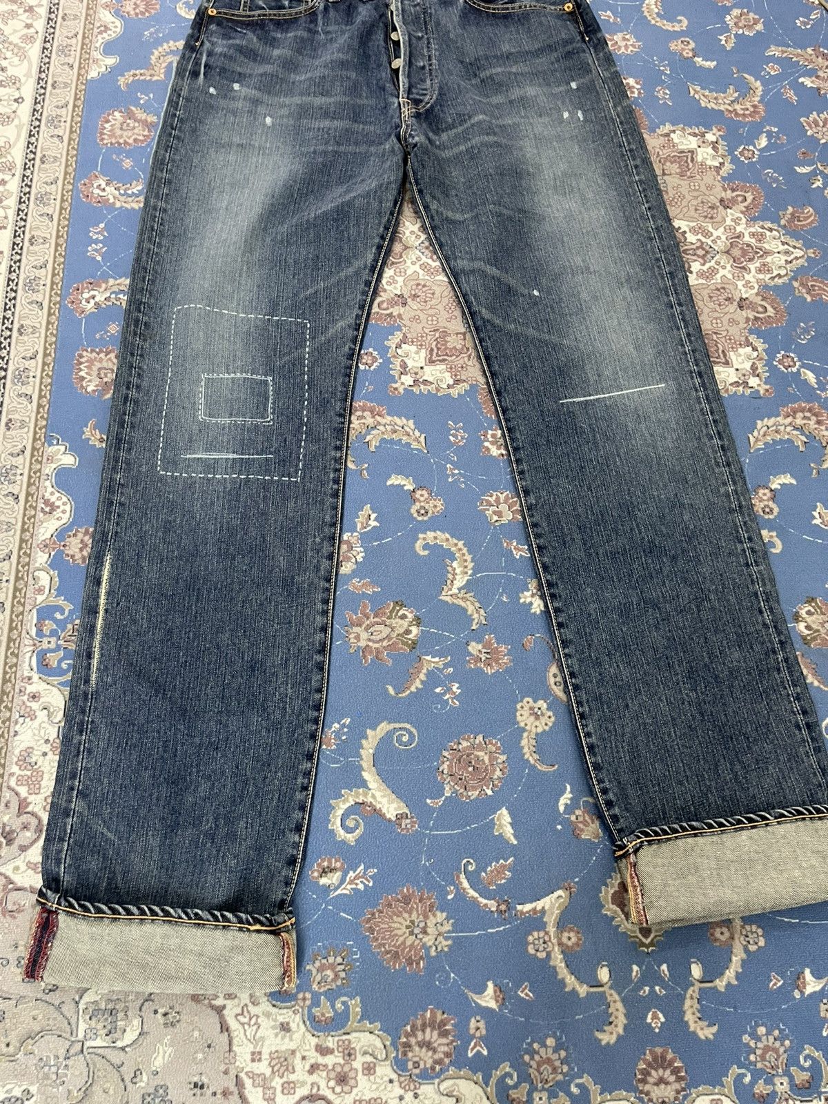 Japanese Brand × Studio D'Artisan VINTAGE STUDIO D’ARTISAN PATCHWORK JEANS Size US 32 / EU 48 - 6 Thumbnail