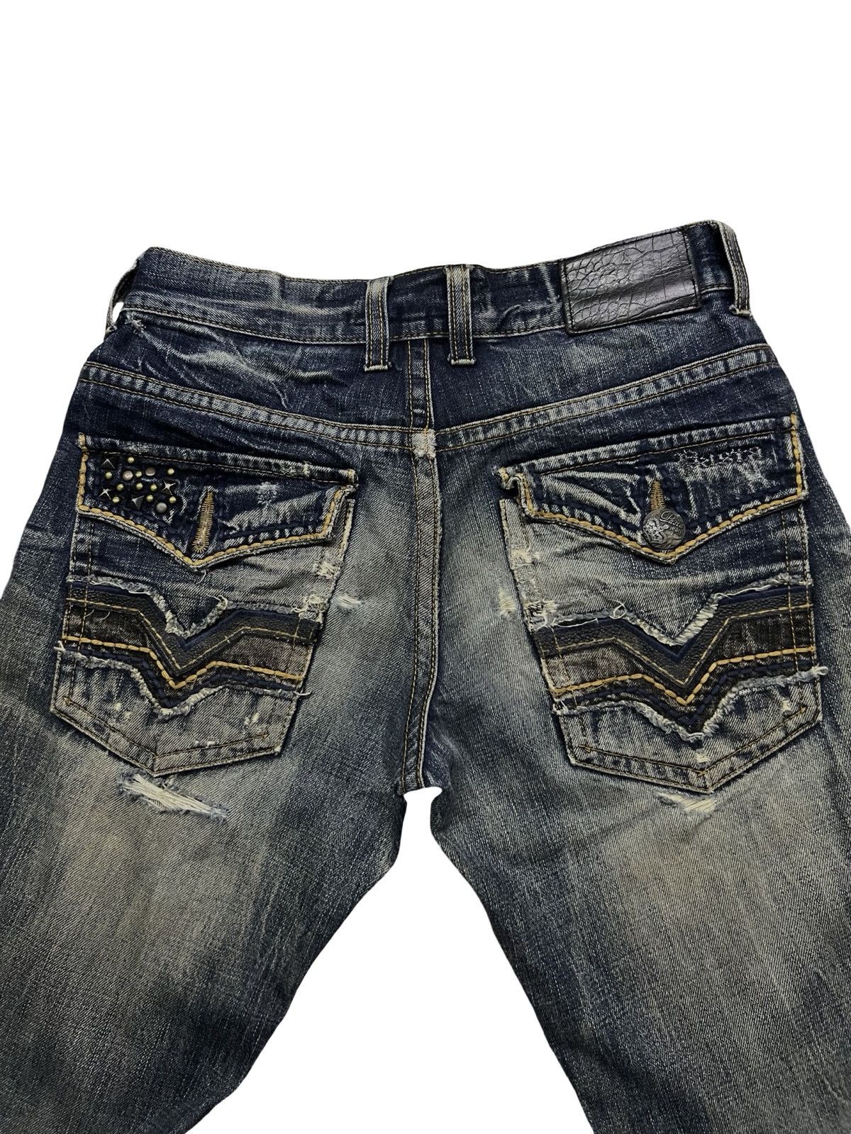 Japanese Brand Vintage Pasta Denim Jeans | Vintage Faded Wash | W31 Size US 31 - 8 Thumbnail