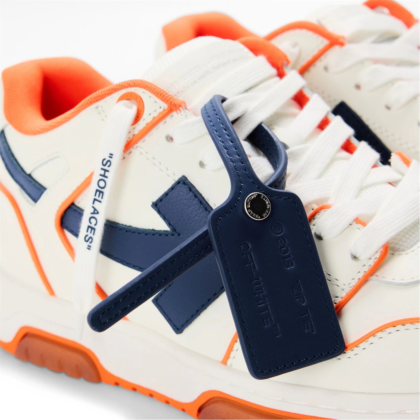 Off-White o1g2r1mq0226 Outofoffice Low-Top Trainers in Multicolor Size US 5.5 / EU 38 - 4 Thumbnail