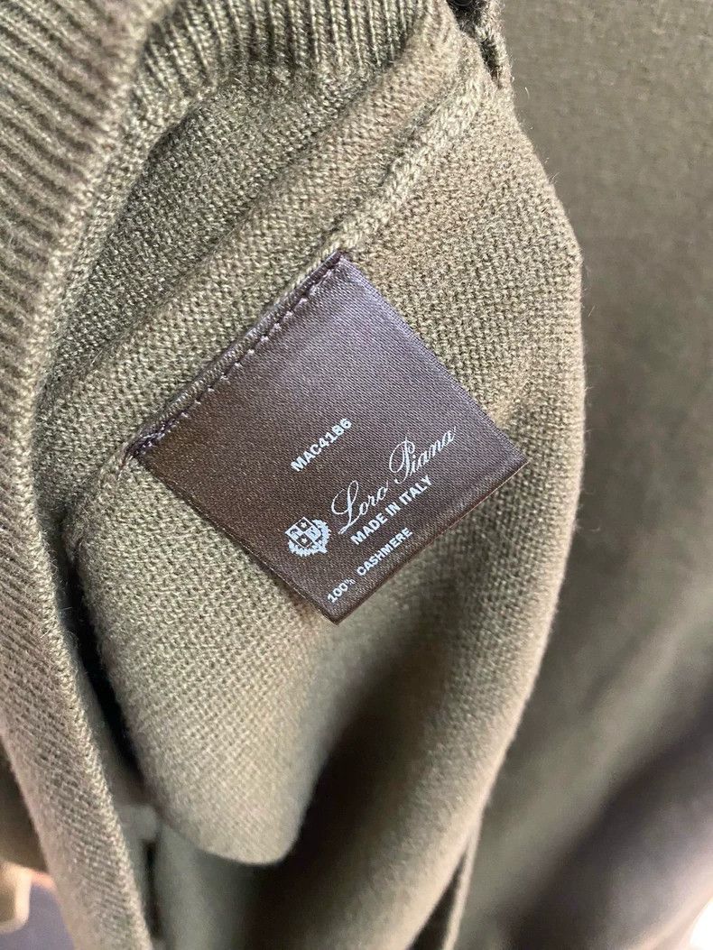 Loro Piana LORO PIANA Turtleneck Men's Long Sleeve Sweater Size US XXL / EU 58 / 5 - 5 Thumbnail