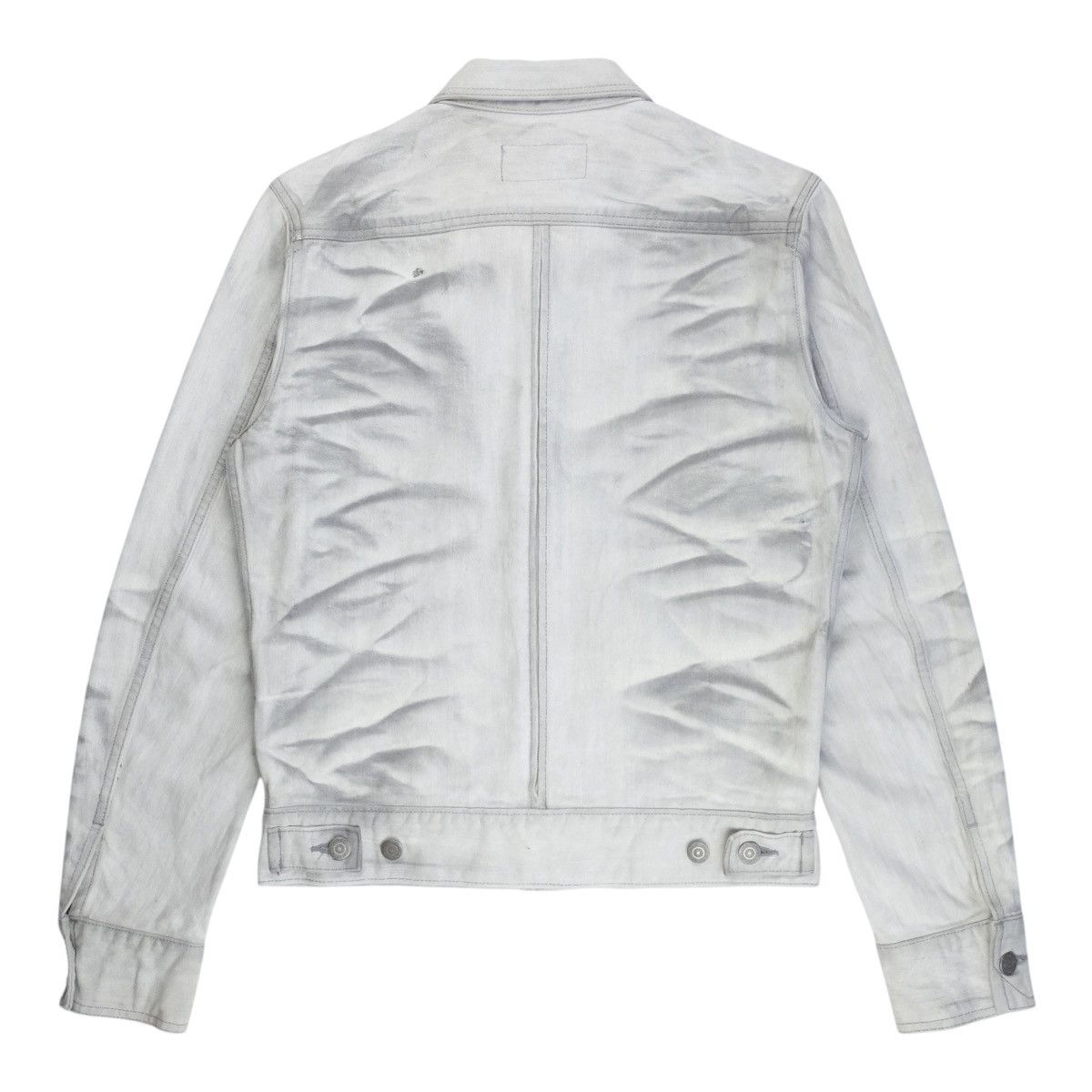 Tornado Mart Tornado Mart Dirty Whiskered Trucker Jacket Size US M / EU 48-50 / 2 - 2 Thumbnail
