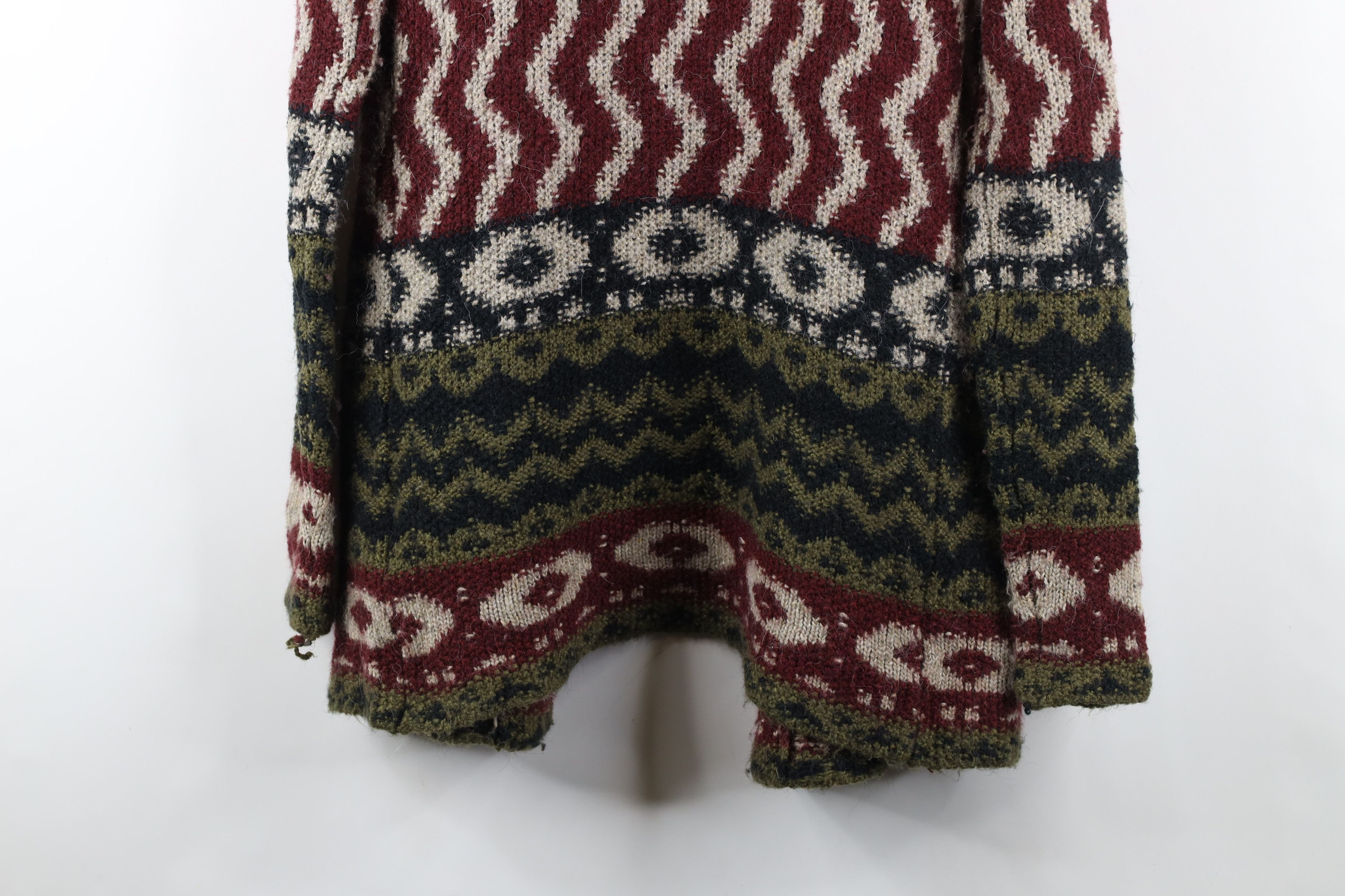 Abercrombie & Fitch × Vintage Vintage Y2K Babydoll Abercrombie & Fitch Hooded Knit Sweater Size S / US 4 / IT 40 - 12 Thumbnail