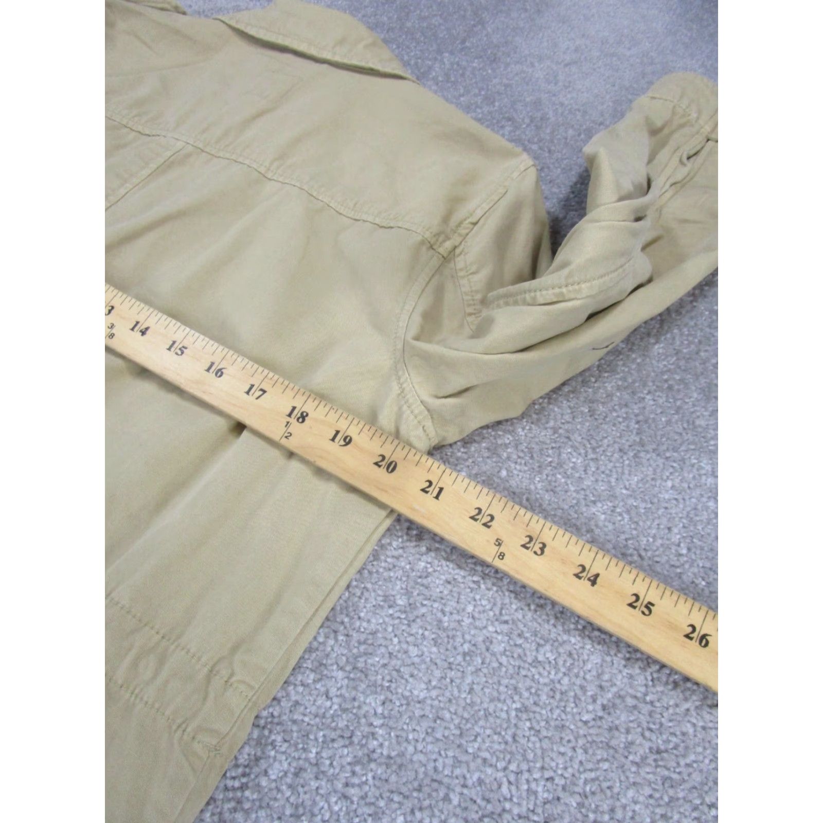 Gap Gap Jacket Womens Small Beige Oversized Cotton Military Size S / US 4 / IT 40 - 6 Thumbnail