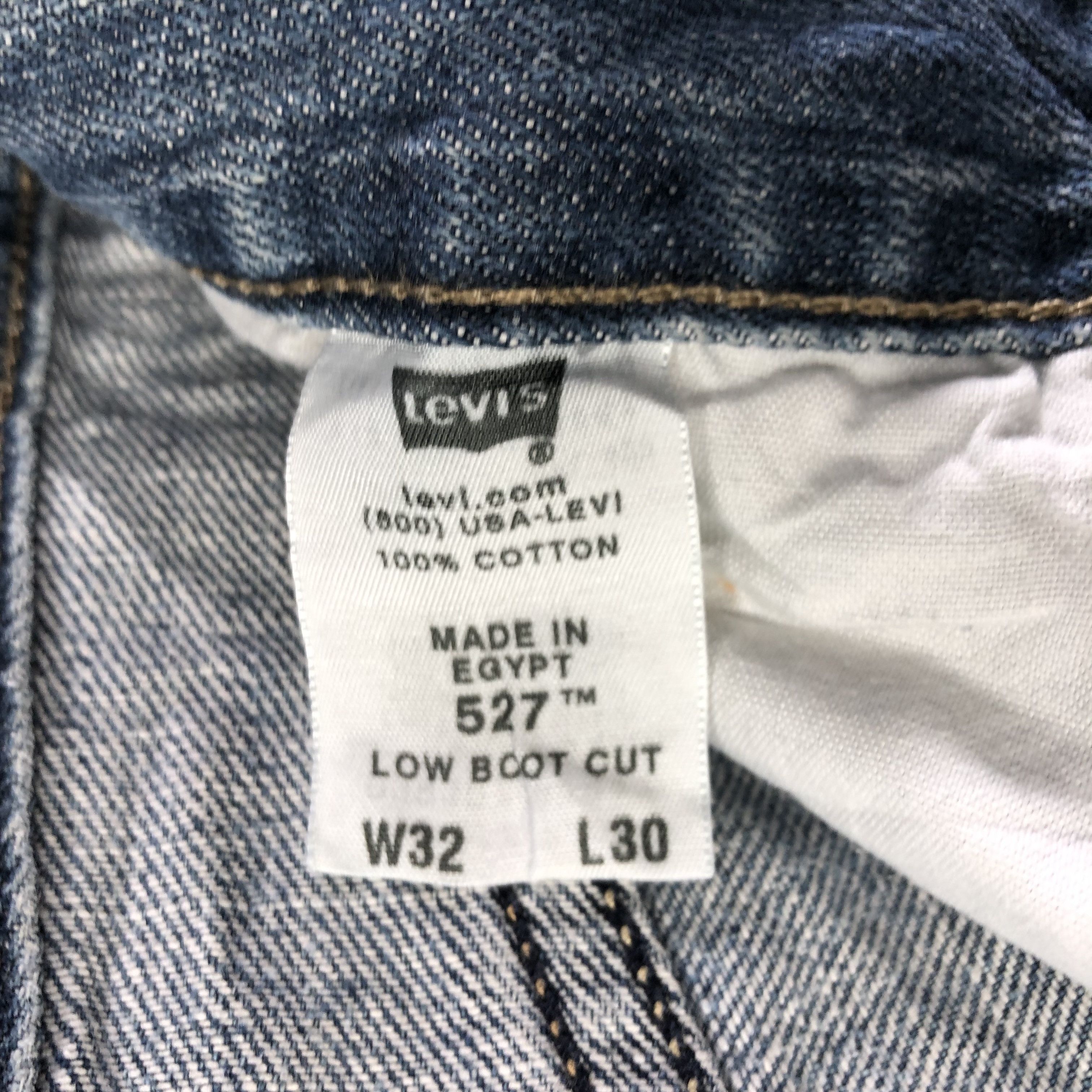 Levi's Vintage Blue Wash Levis 527 Jeans-J3035 Size US 33 - 10 Thumbnail