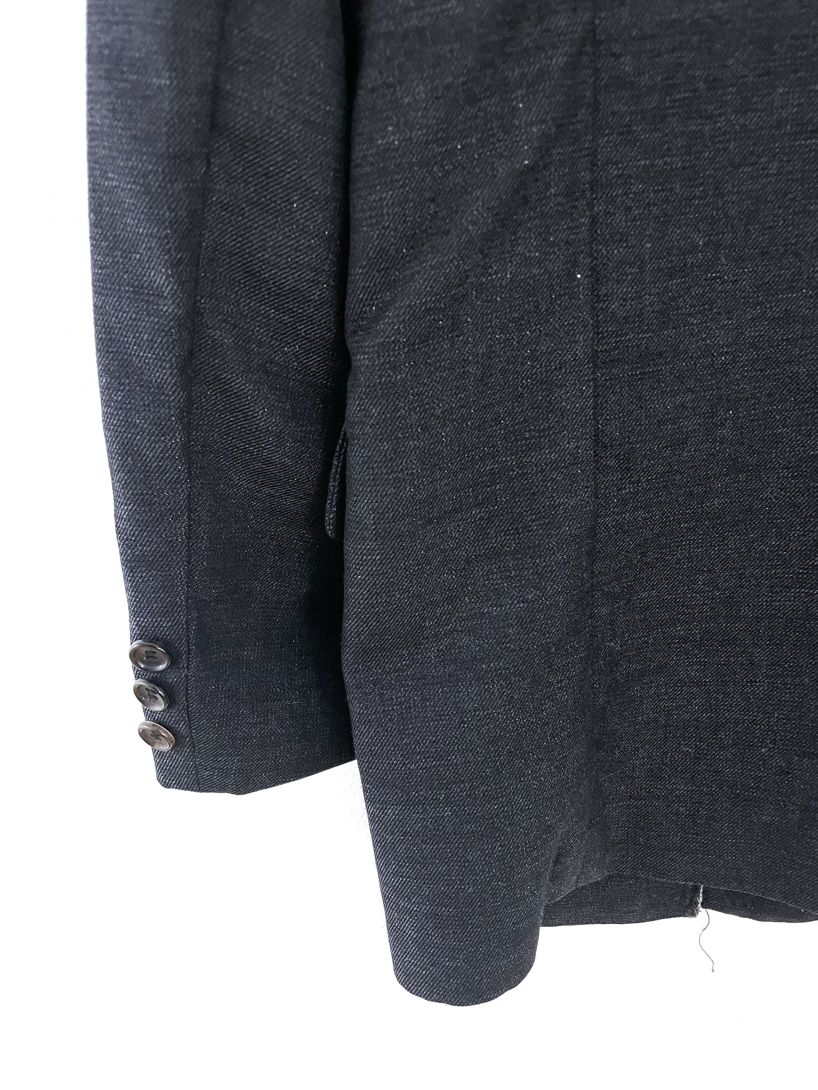 Comme des Garcons Homme 2002 Silver Thread Blazer Size US L / EU 52-54 / 3 - 12 Thumbnail