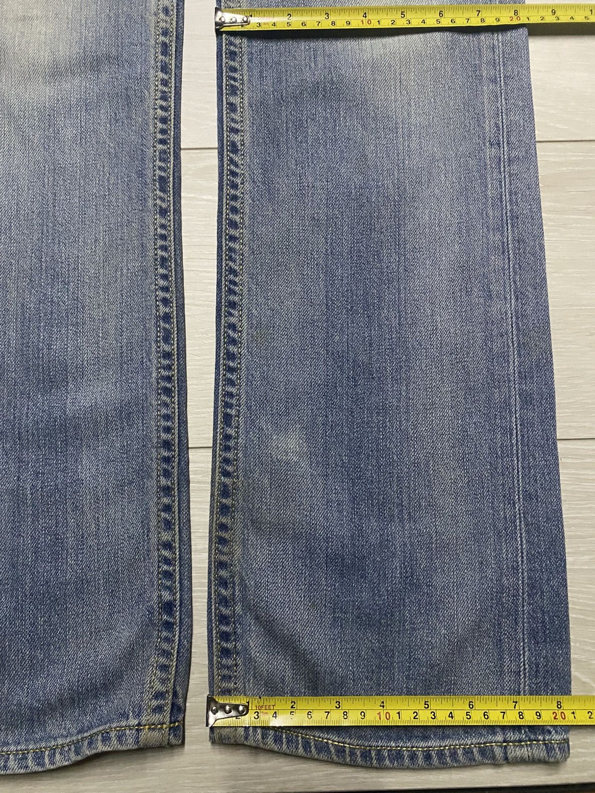 Uniqlo Vintage Uniqlo UJ Grunge Distressed Loose Jeans Size US 32 / EU 48 - 14 Thumbnail