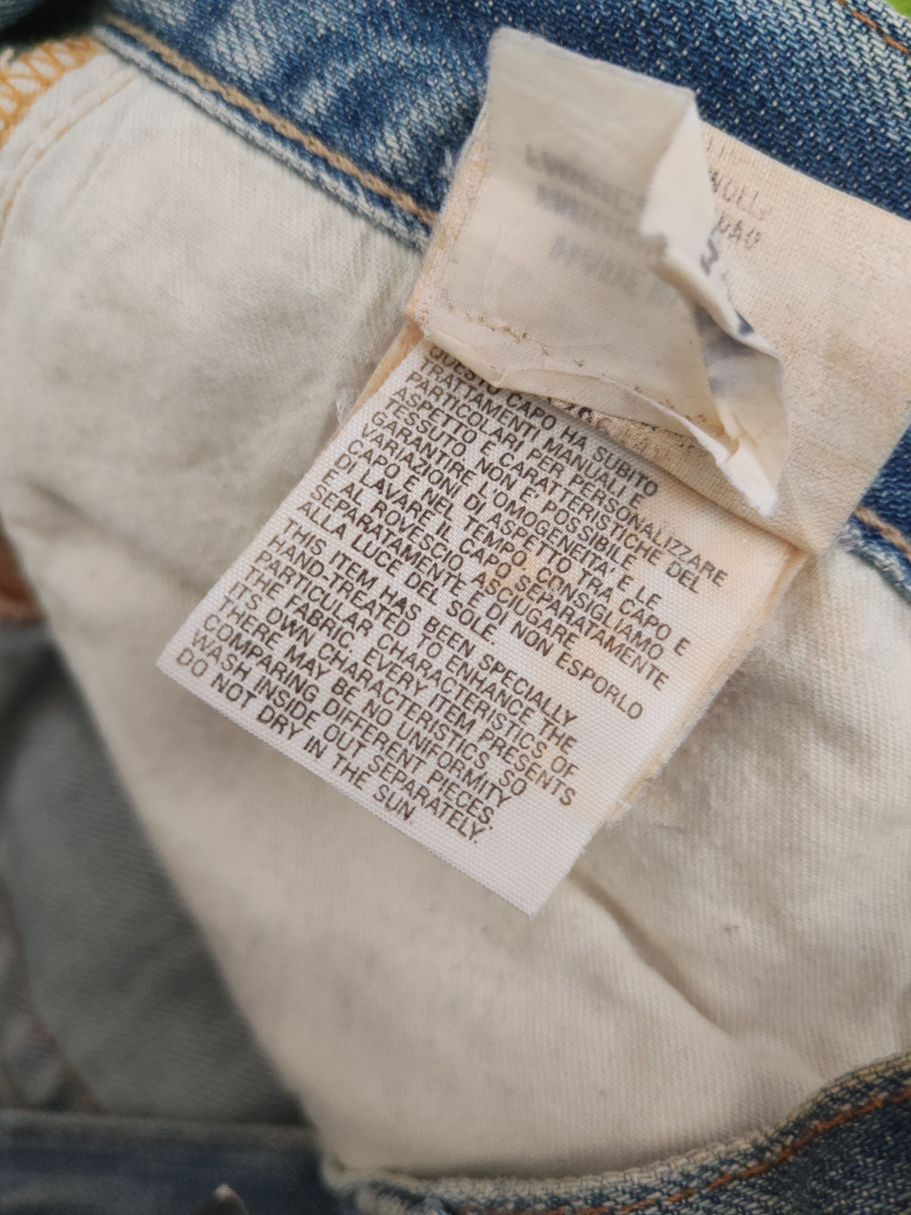 Replay DL Replay Blue Distressed Ripped Jeans #46-101 Size US 30 / EU 46 - 15 Thumbnail