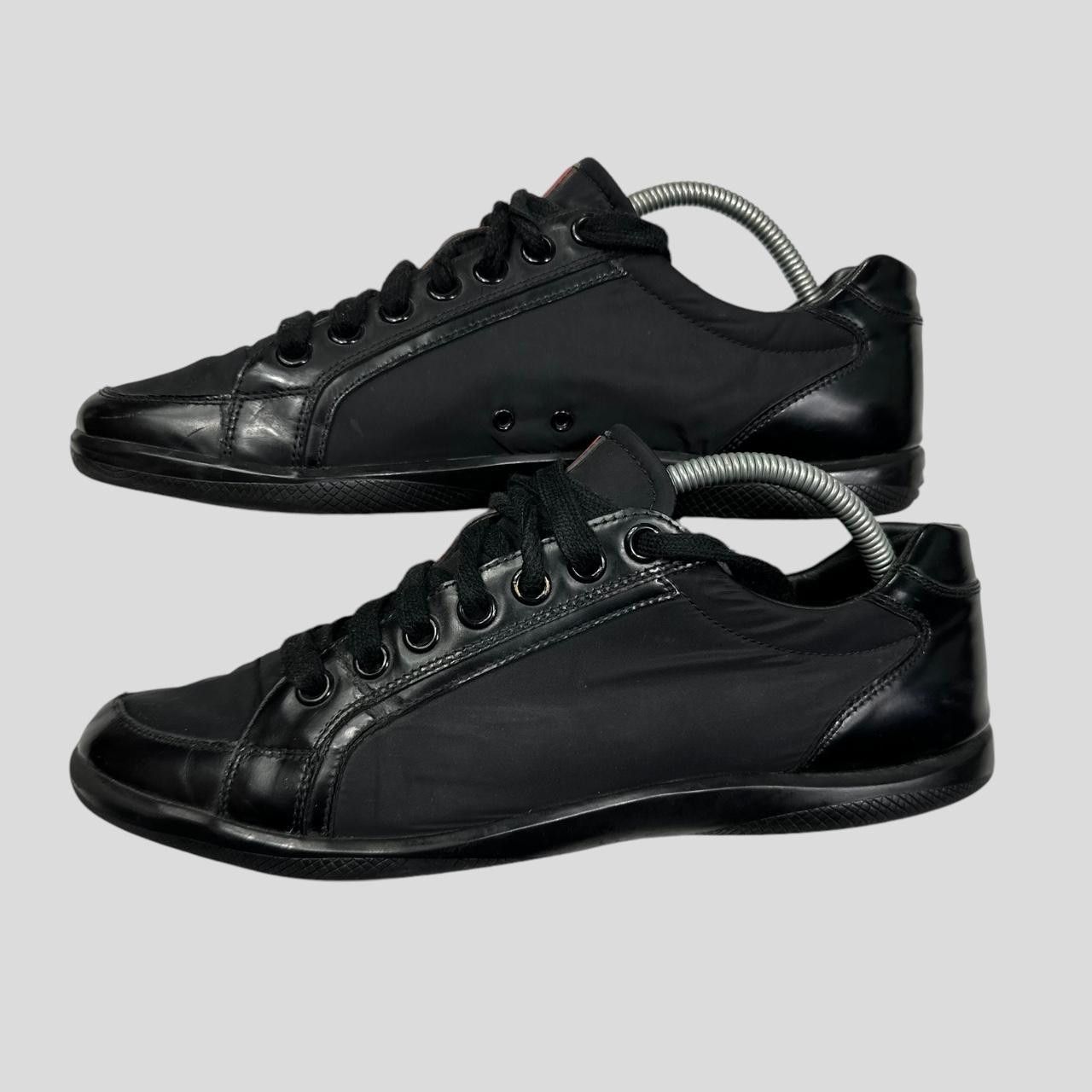 Prada Prada Sport Leather & Nylon Low Trainer - UK9 | Grailed
