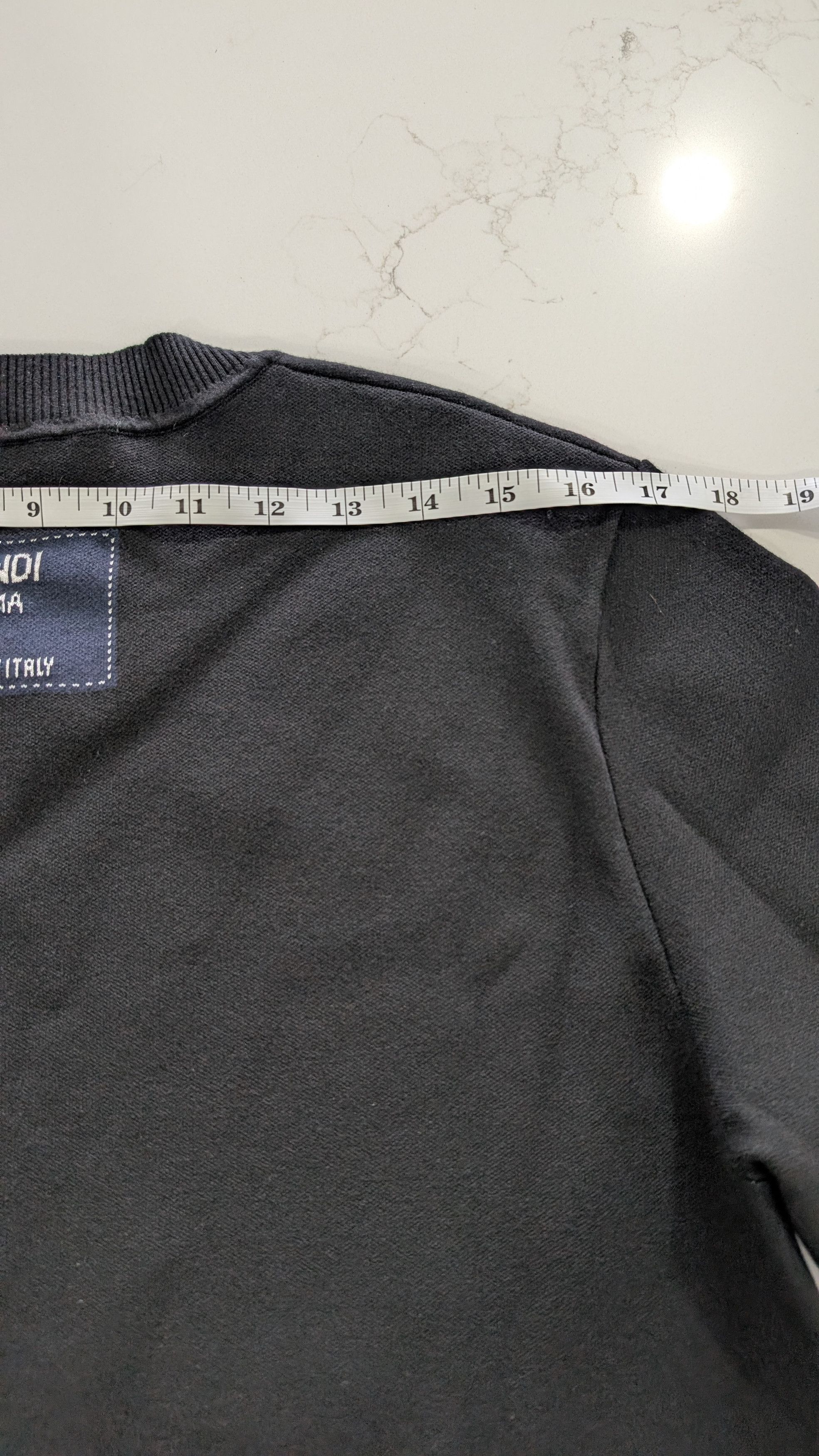 Fendi Fendi Roma Label Patch Sweater Black IT 48 Size US M / EU 48-50 / 2 - 12 Thumbnail