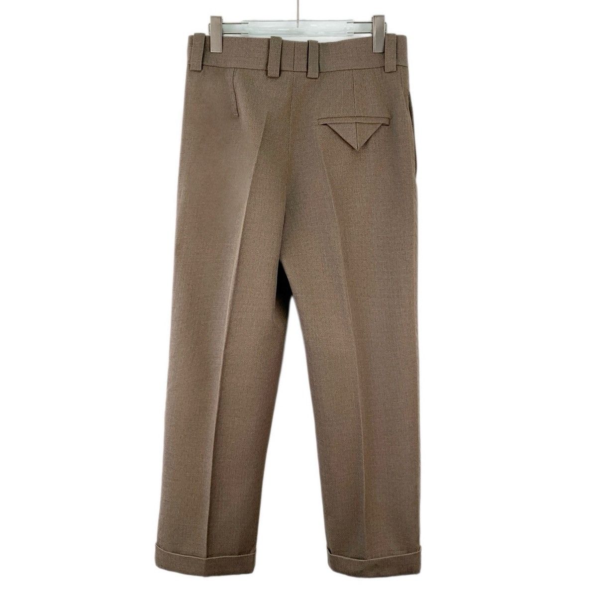 Bottega Veneta Bottega Veneta Light Coffee Wool Casual Pants K26WX Size US 32 / EU 48 - 2 Thumbnail