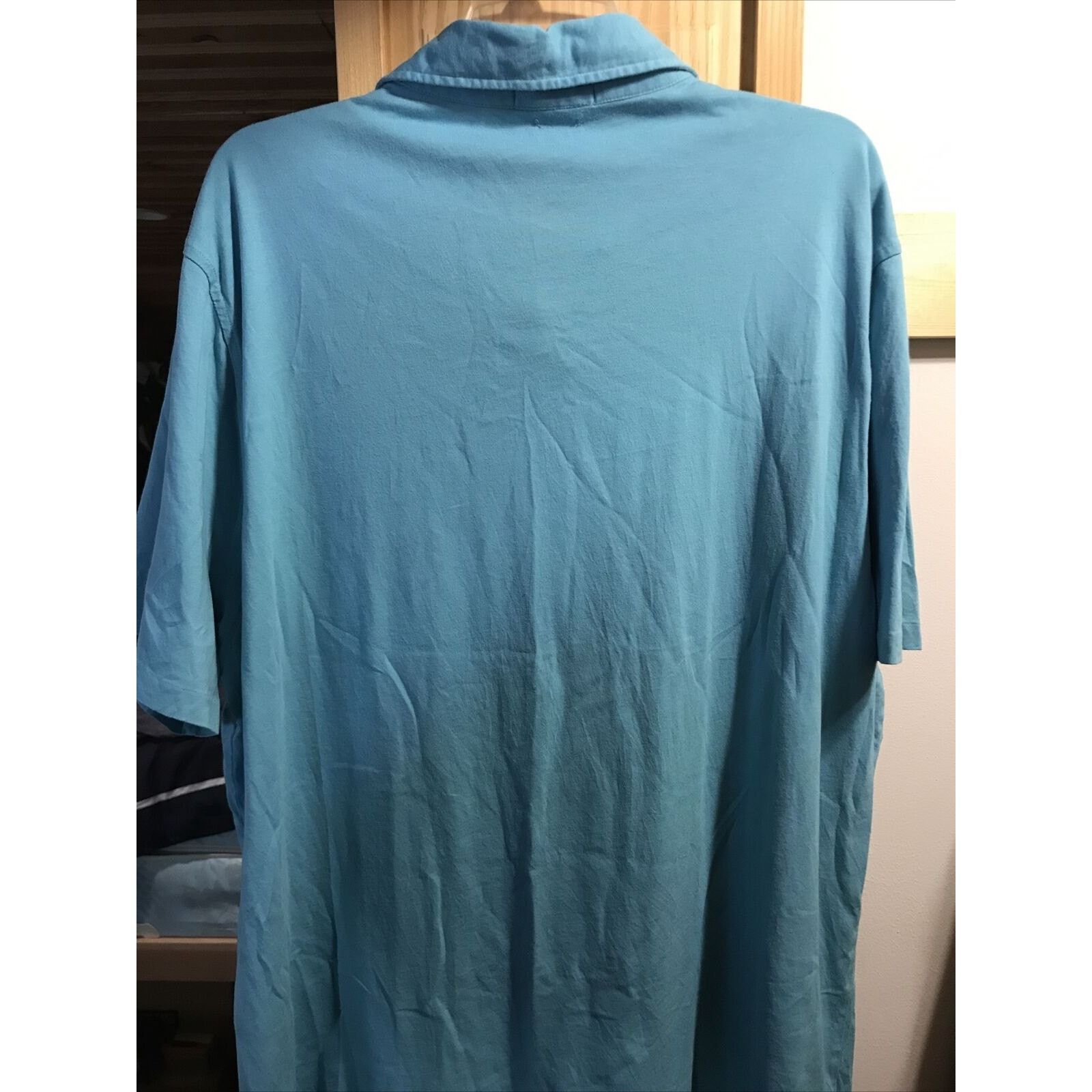 Polo Ralph Lauren Ralph Lauren Polo Men XL Blue Classic 1/4 Button Cotton Polo Size US XL / EU 56 / 4 - 10 Thumbnail