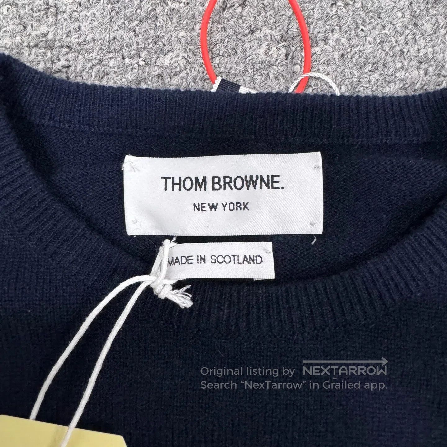 Thom Browne Thom Browne size 42 Classic four stripes cashmere knit swea Size US M / EU 48-50 / 2 - 6 Thumbnail