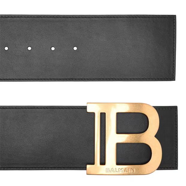 Balmain o1g2r1mq0924 Size: 70 / Belt in Noir Size ONE SIZE - 4 Thumbnail