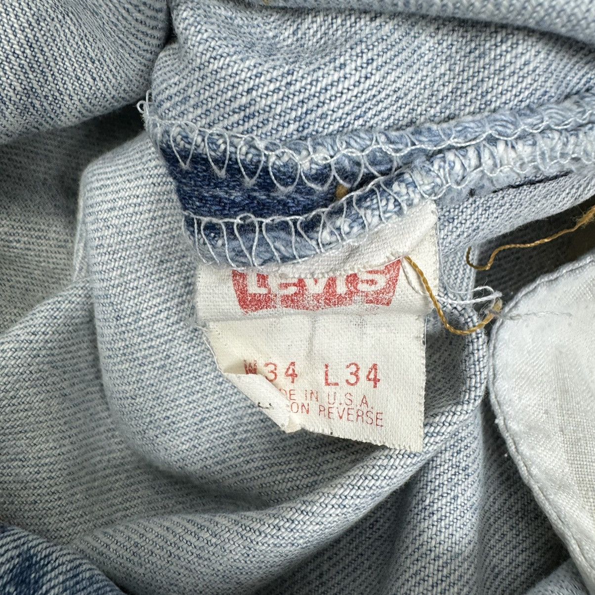 Levi's ☀️LEVI’S 501XX PATCHWORK DENIM JEANS PANTS Size US 34 / EU 50 - 9 Thumbnail