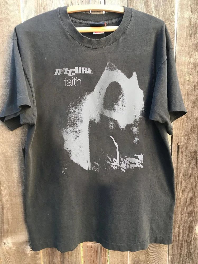 Other The Cure Faith 90s Charcoal short sleeve T shirt Size US L / EU 52-54 / 3 - 1 Preview