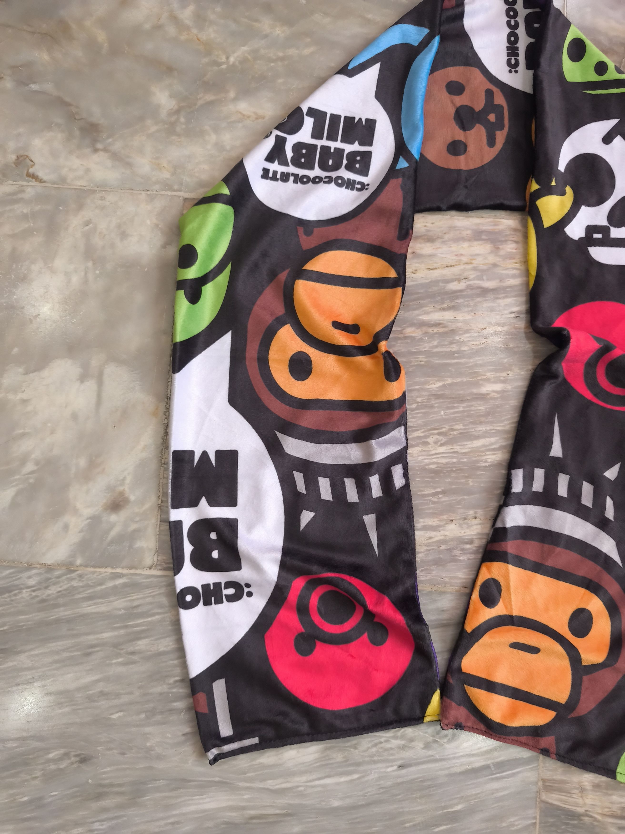 Bape × Chocolate Chocolate x Baby milo safari scarf Size ONE SIZE - 2 Thumbnail