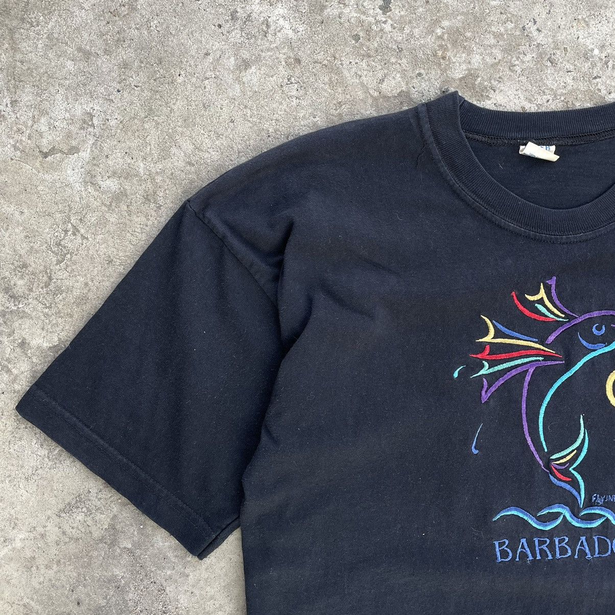 Designer × Vintage Vintage T-shirts Barbados Big Logo Y2K Style USA 90s Size US L / EU 52-54 / 3 - 6 Thumbnail