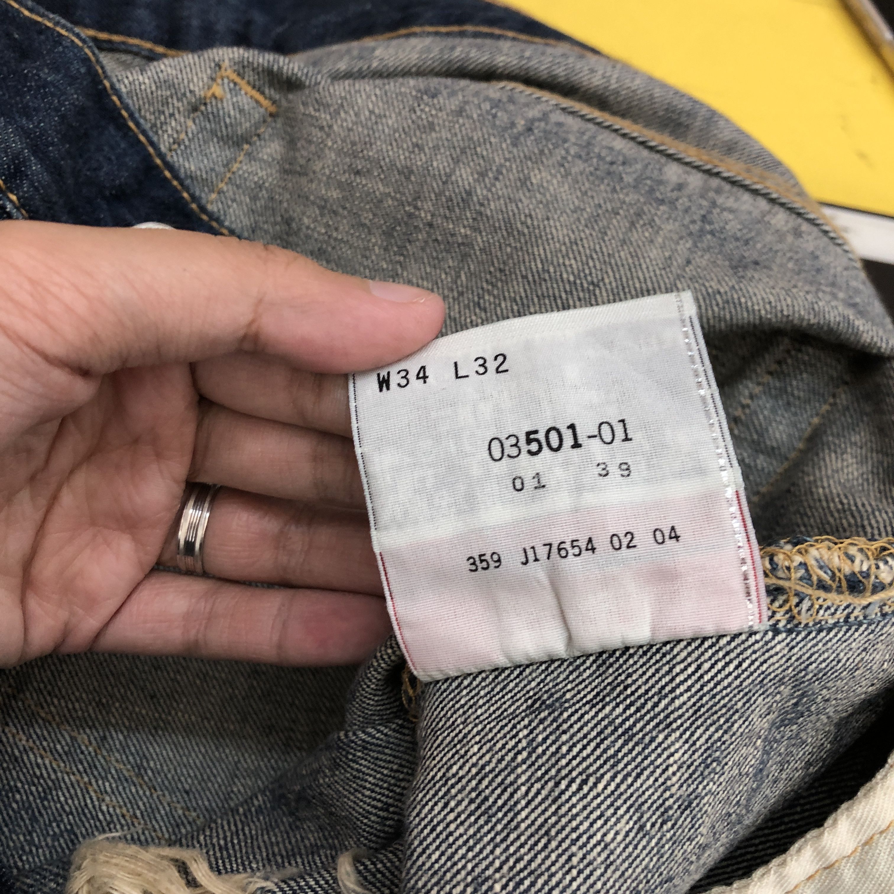 Levi's Vintage Levis 501 Jeans Levi's 501 Distressed Denim Pants Size US 32 / EU 48 - 9 Thumbnail