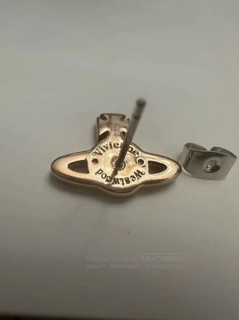 Vivienne Westwood Vivienne Westwood Saturn earrings Size ONE SIZE - 2 Thumbnail