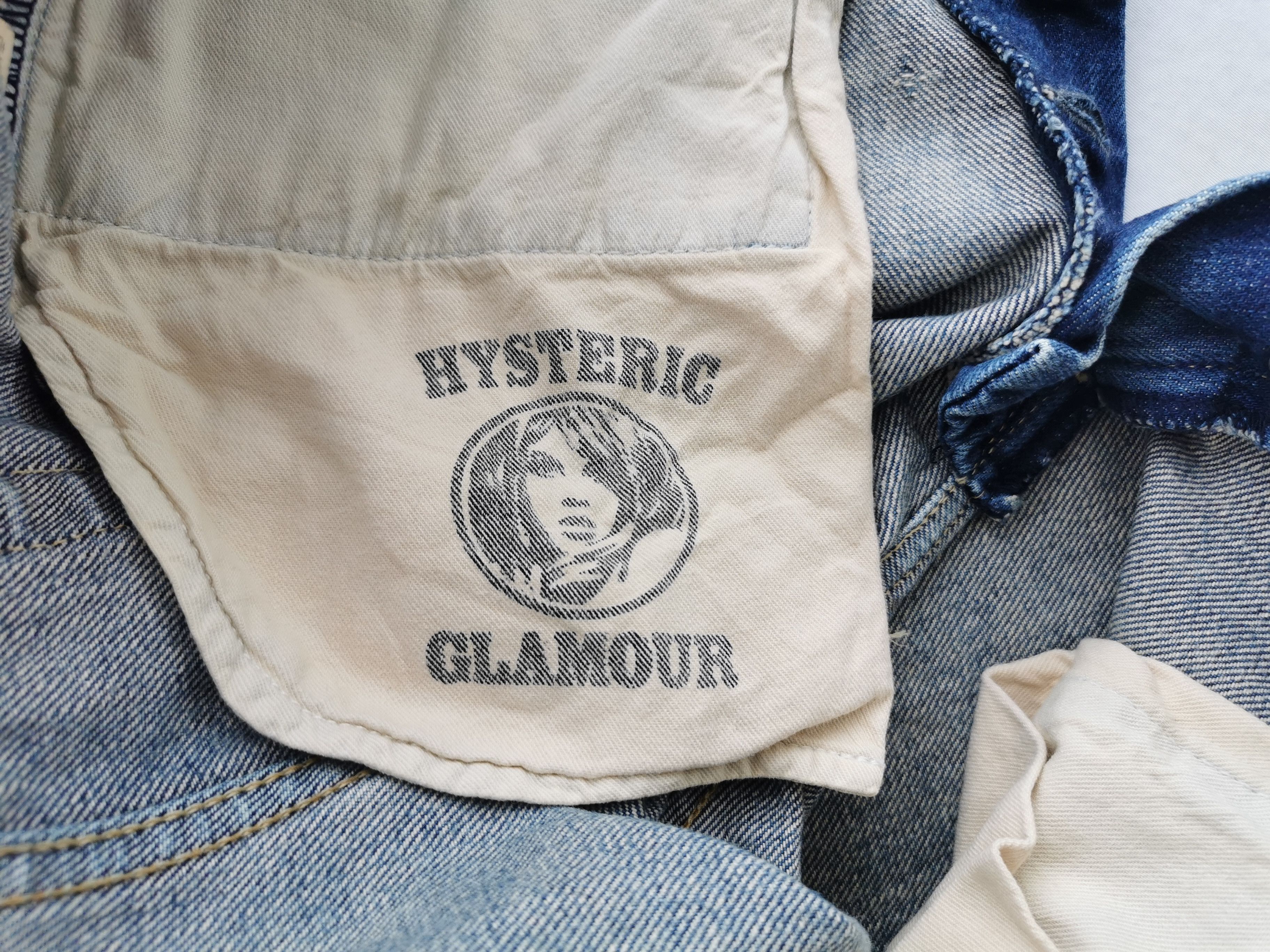 Hysteric Glamour × Japanese Brand Vintage 90s Hysteric Glamour Selvedge Denim Made In Japan Size US 32 / EU 48 - 10 Thumbnail