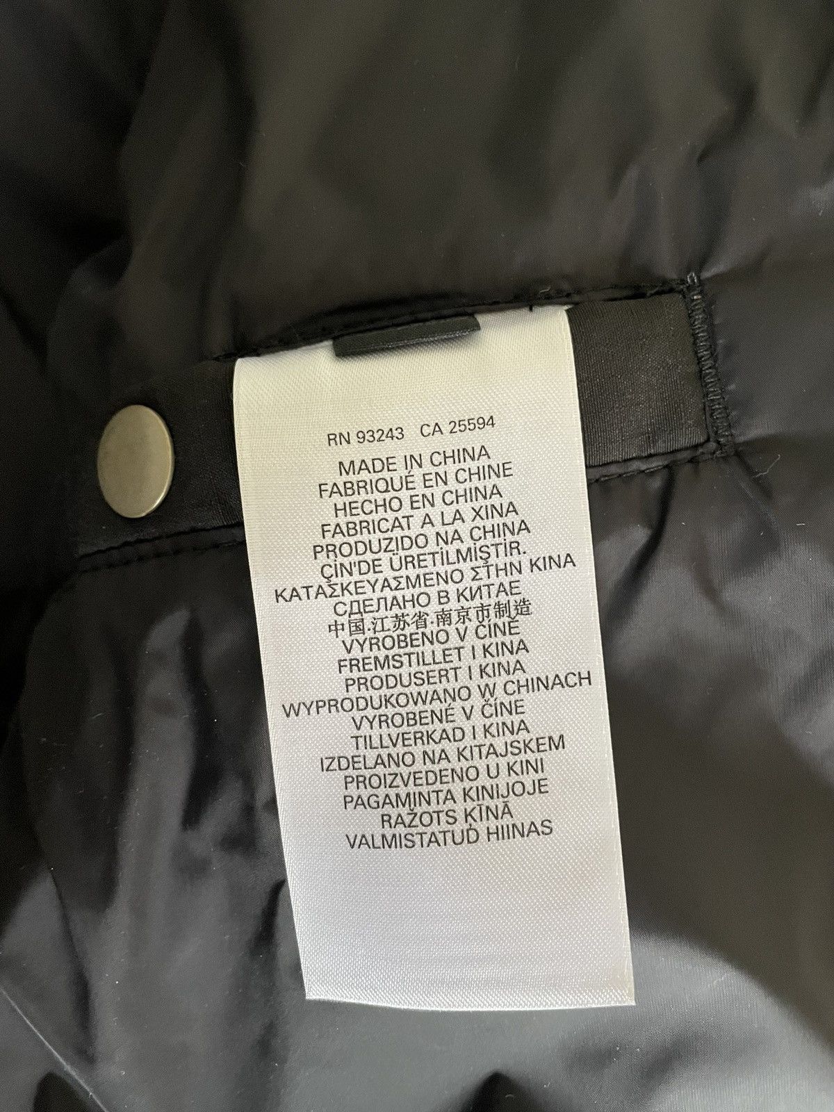 Diesel Diesel Black W-Oval Down Jacket Size US XXL / EU 58 / 5 - 6 Thumbnail