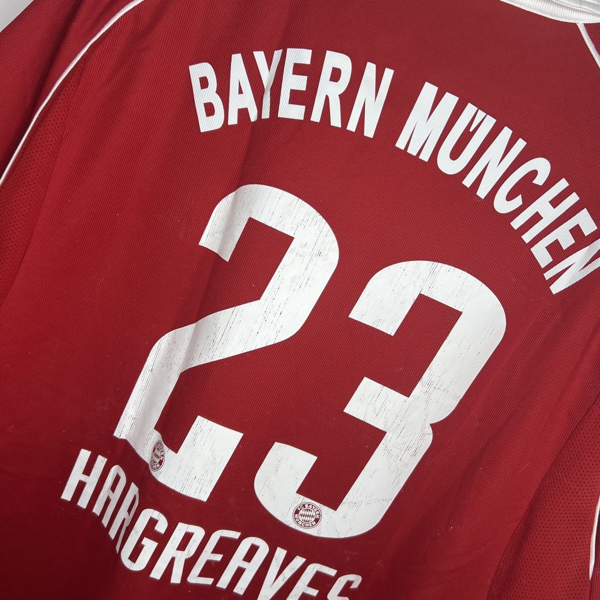 Adidas Bayern Munich Shirt Jersey football kit #23 Hargreaves Size US XL / EU 56 / 4 - 10 Thumbnail