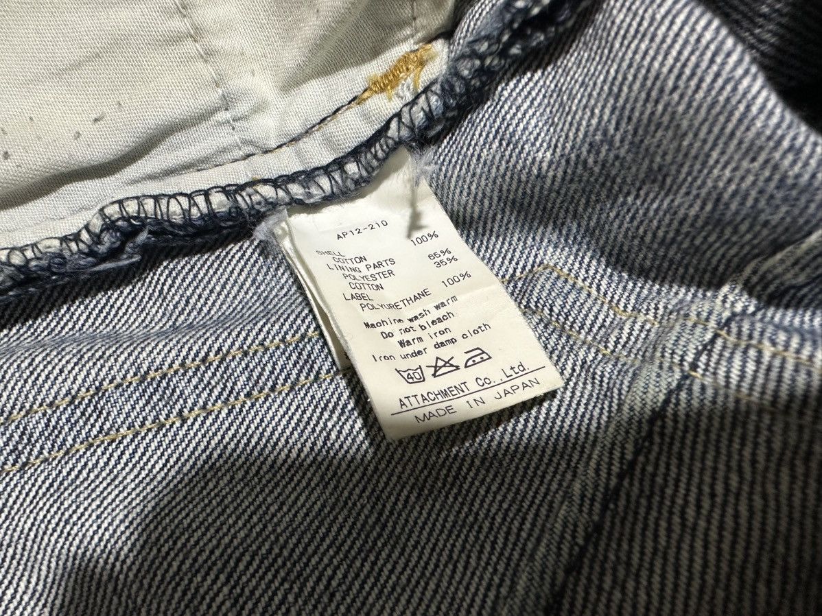 Attachment 🔥Sick Y2K Attachment Flared Denim J Cut Curved Distressed Size US 32 / EU 48 - 14 Thumbnail