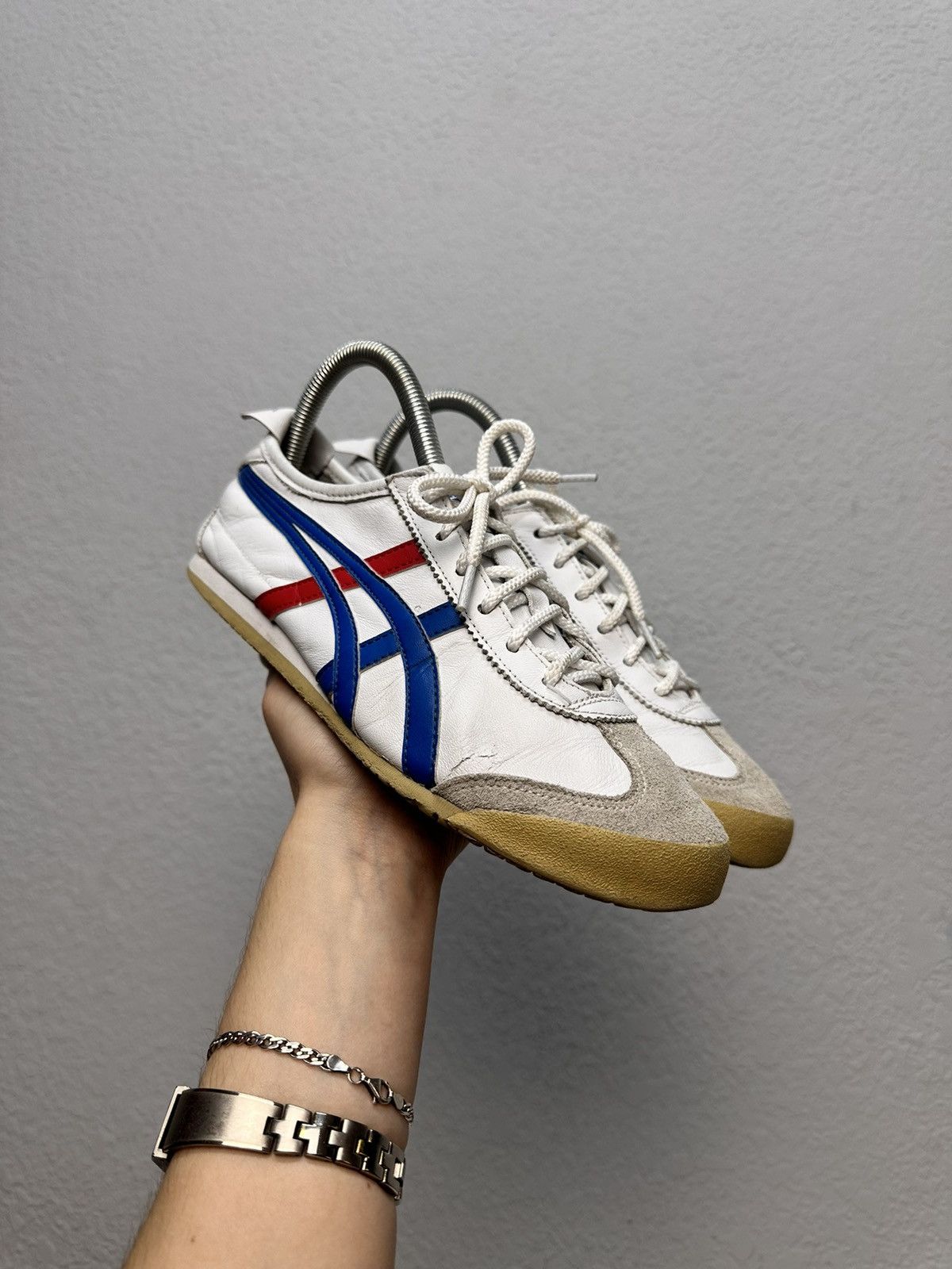 Onitsuka Tiger Onitsuka Tiger Mexico 66 White/Blue/Red Size 39.5 Size US 6.5 / IT 36.5 - 9 Thumbnail