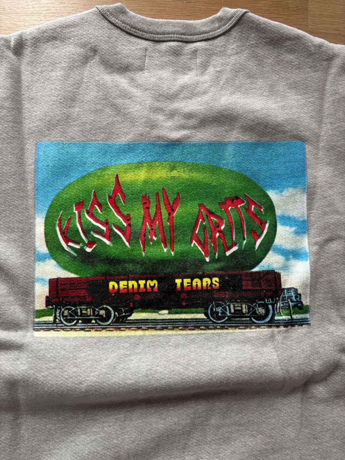 DENIM TEARS Stussy x Denim Tears Giant Fruit Crewneck Size US L / EU 52-54 / 3 - 6 Thumbnail