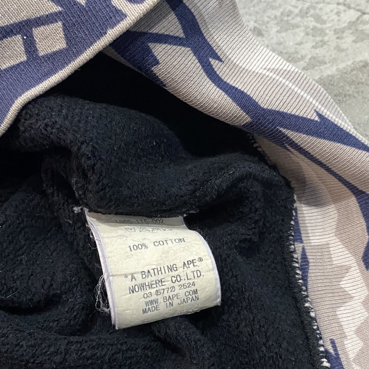 Bape Bape Native Pattern Black OG Hoodie Size US L / EU 52-54 / 3 - 3 Thumbnail