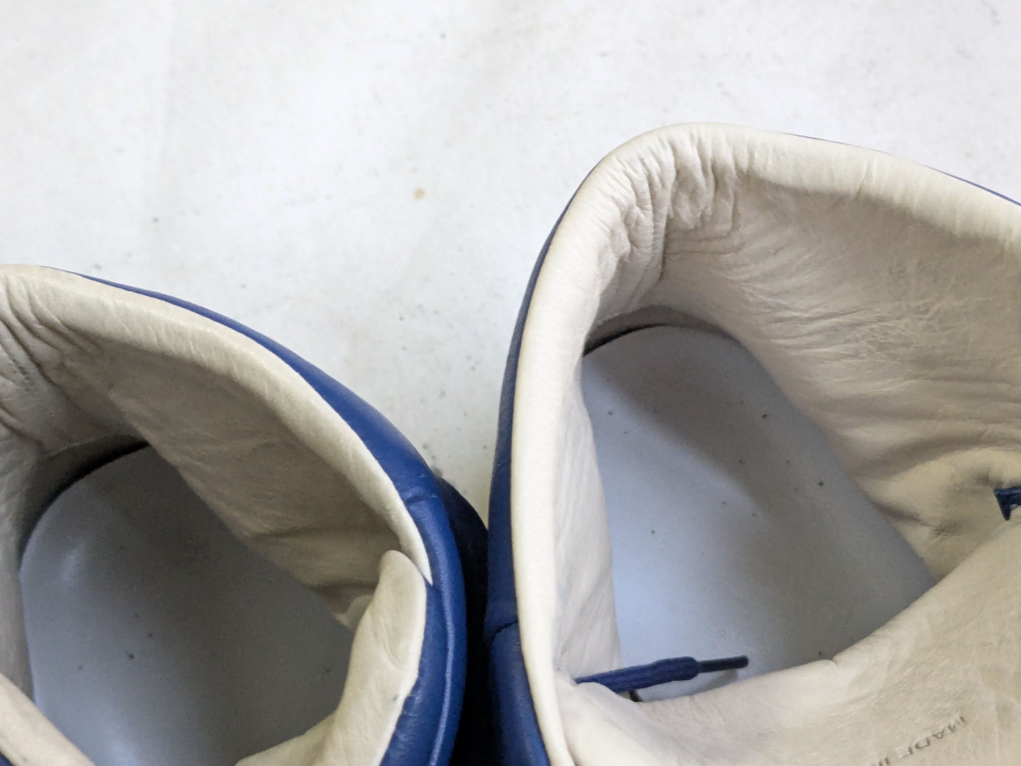 Maison Margiela Maison Margiela Future Blue 8 41 High Tops Leather Size US 8 / EU 41 - 8 Thumbnail