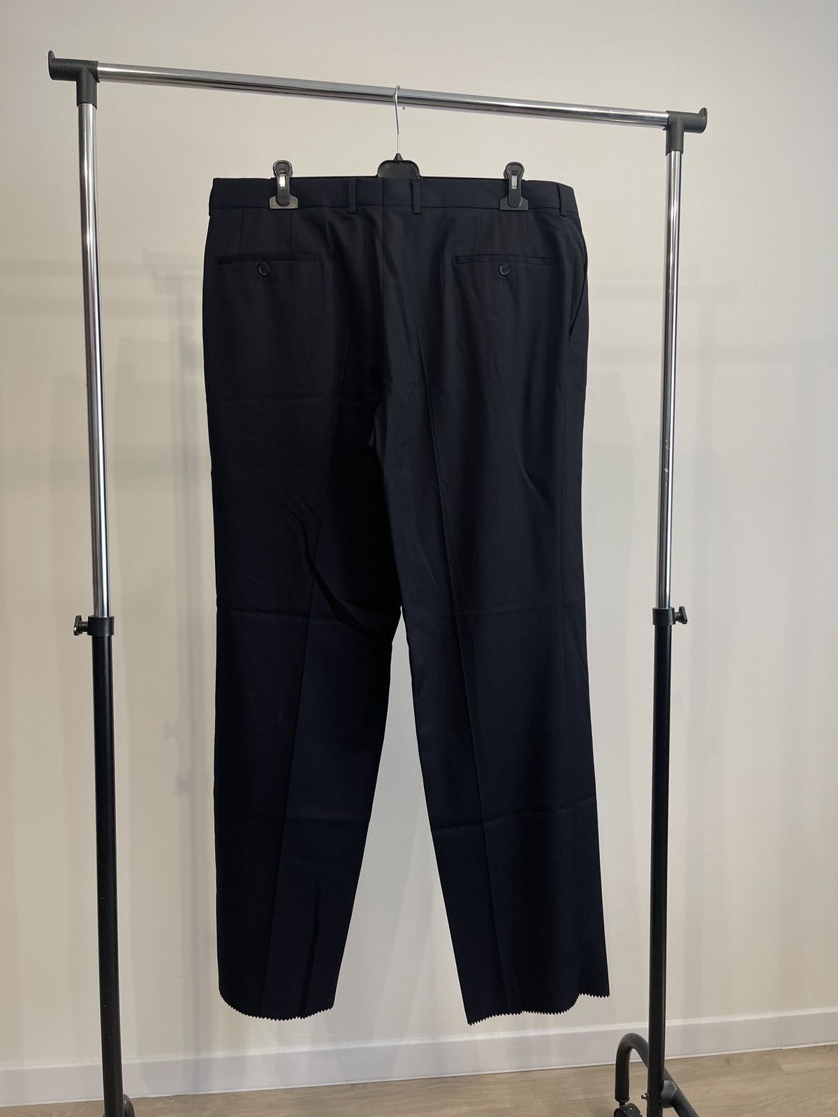 Hugo Boss Vintage classic pants trousers black new size XXL Size 48R - 4 Thumbnail