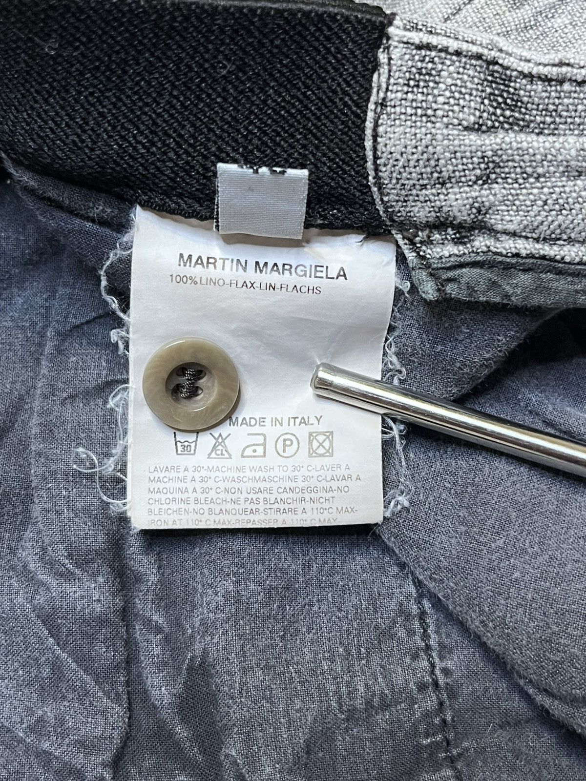 Maison Margiela SS03 Maison Margiela Faded linen pants Line 10 Rare Archive Size US 30 / EU 46 - 20 Thumbnail