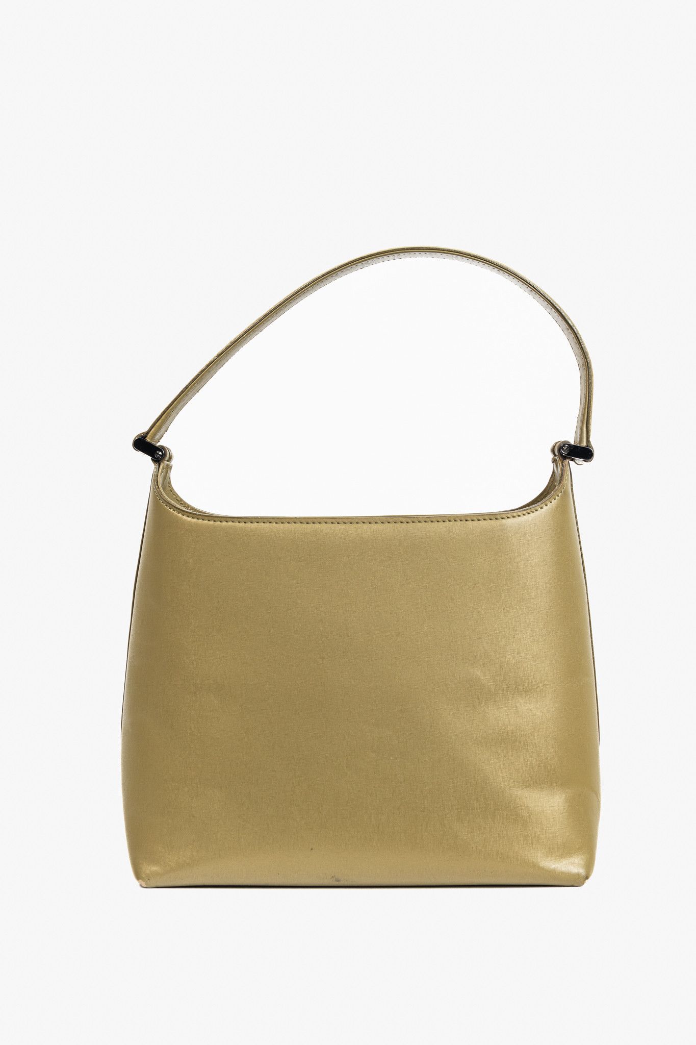 Givenchy Givenchy Vintage Gold Leather 4G-Logo Handbag Size ONE SIZE - 4 Thumbnail