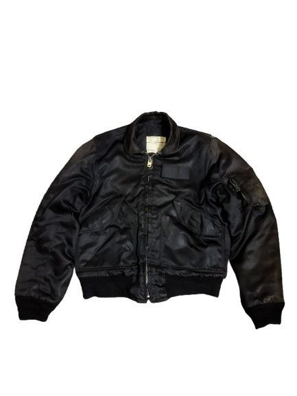 Vintage Vintage Iss Inc Bomber Jacket Size US M / EU 48-50 / 2 - 1 Thumbnail
