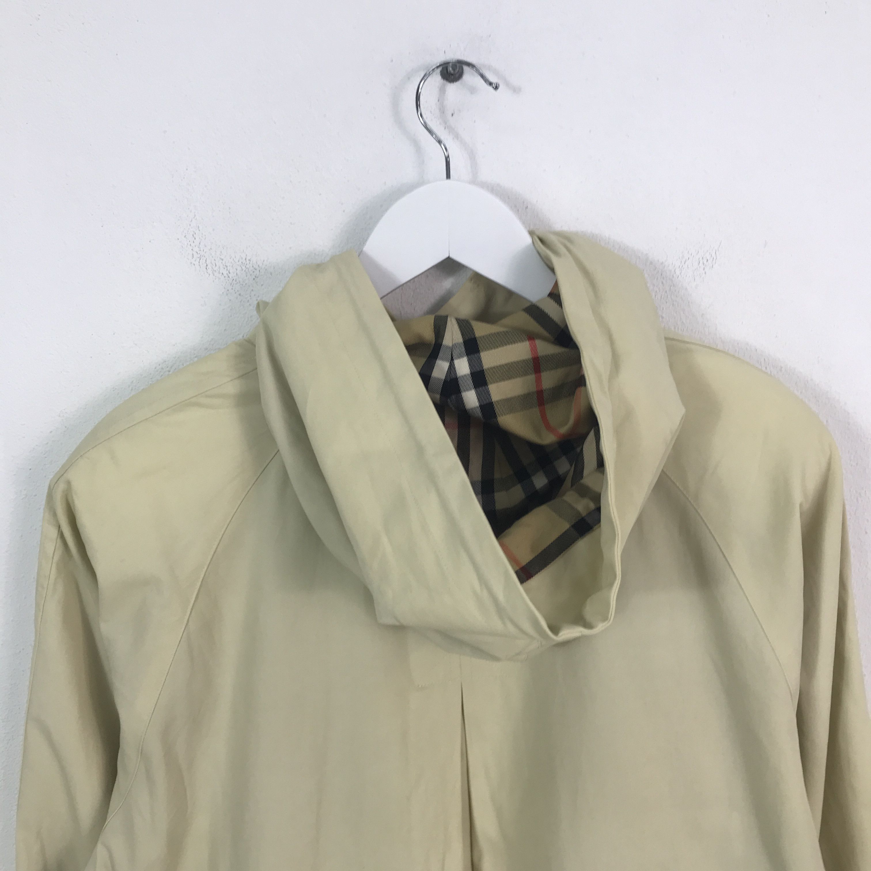 Burberry × Japanese Brand Rare Burberrys Zipper Trench Coat Jacket Size L / US 10 / IT 46 - 4 Thumbnail